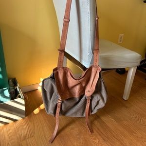 Free People Super Slouchy Boho Crossbody Messenger Bag